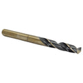 9/16" HSS Black & Gold Drill Bit with Reduced 1/2" 3-Flat Shank, KFD
