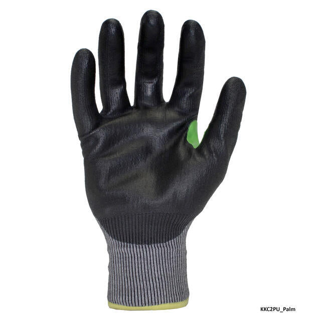 Ironclad Knit A2 Cut Rating PU Touch Screen Gray Gloves