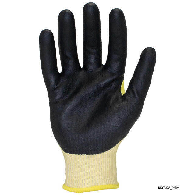Ironclad Knit A3 Cut Rating Kevlar Foam Nitrile Touch Screen Gloves
