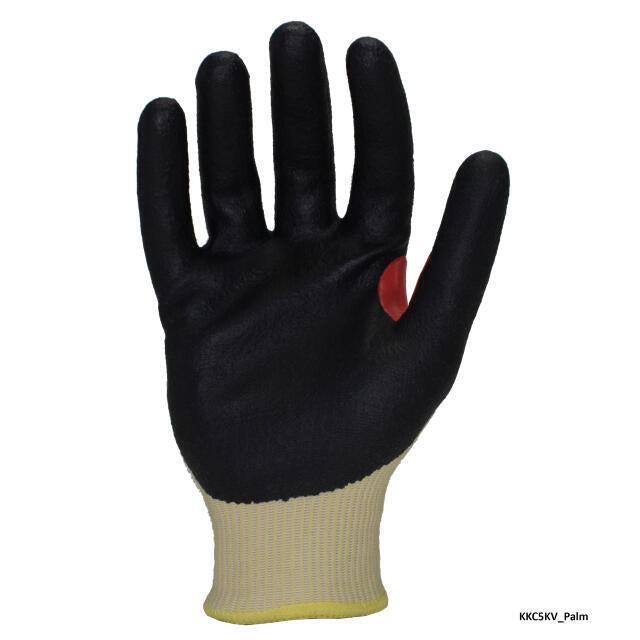 Ironclad Knit A5 Cut Rating Kevlar Foam Nitrile Touch Screen Gloves