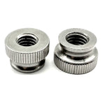 #6-32 18-8 Stainless Steel Knurled Thumb Nut
