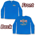 Blue BoltsandNuts.com Logo Long Sleeve Tee