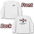 White BoltsandNuts.com Logo Long Sleeve Tee