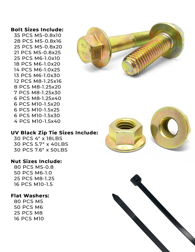Flange Bolt & Nut Drift Kit Replacement