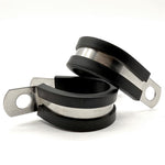 1" Stainless Steel Rubber Insulated Medium Duty Cable Clamp