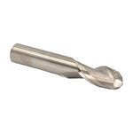 1" Carbide 2 Flute Single End Ball End Mill