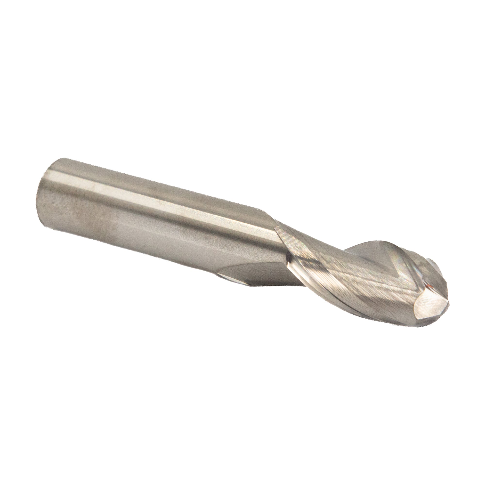 1/16" Carbide 2 Flute Single End Ball End Mill