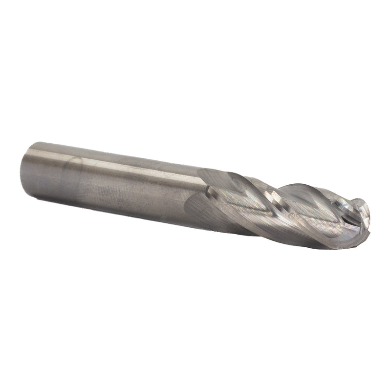 3/64" Carbide 4 Flute Single End Ball End Mill