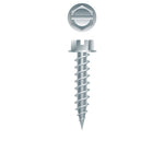 #10 SLT Strong-Point Hex Washer Head 10 x 1, 1/4 A.F., Zinc