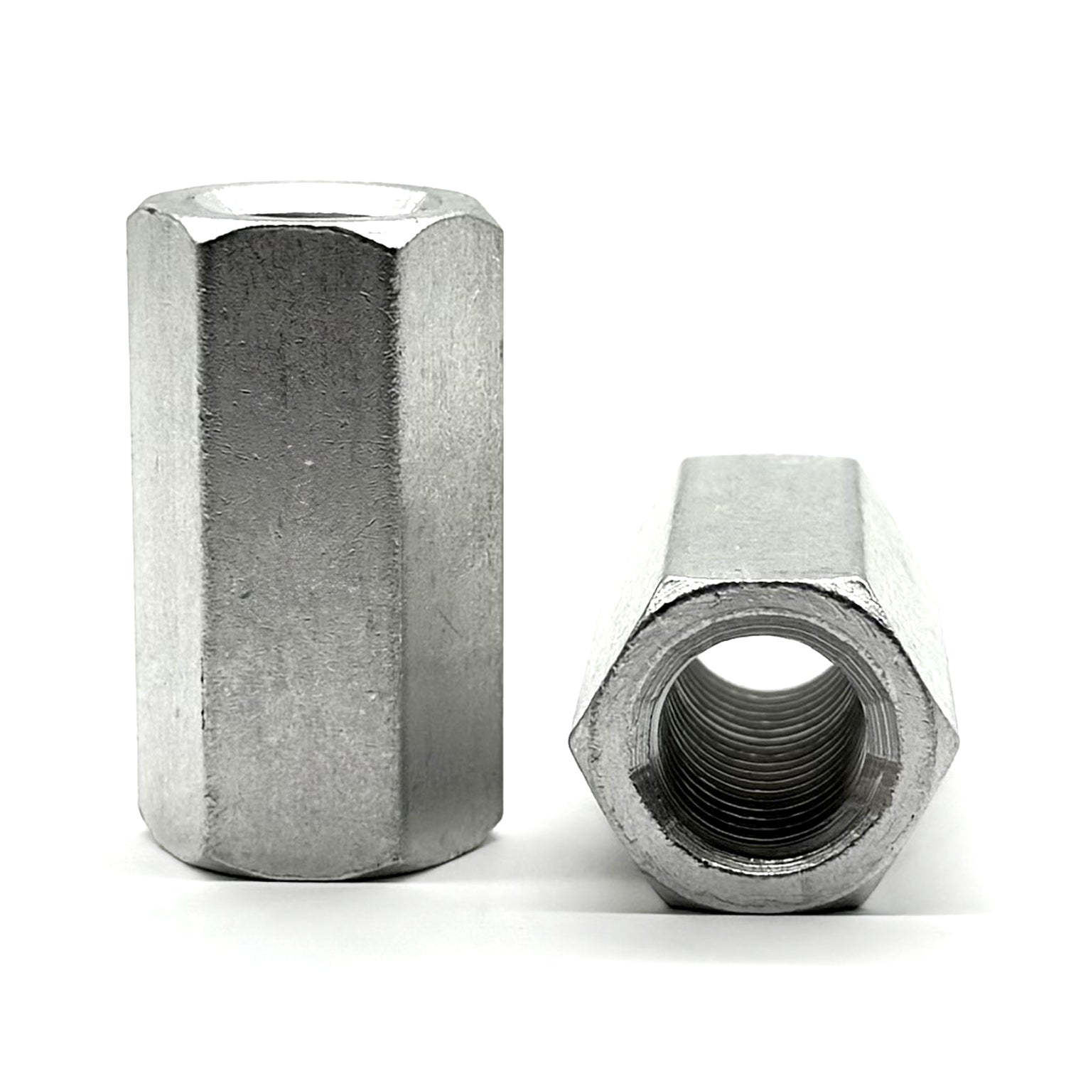 1/2"-13 X 1-3/4" Aluminum Coupling Nut