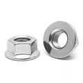 M8-1.25 A2-70 Stainless Steel Hex Flange Nuts