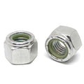 #8-32 Stainless Steel Nylon Insert Hex Nuts