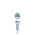 #8 Strong-Point Hex Washer Head 8-32 x 1/2, Fine, Zinc