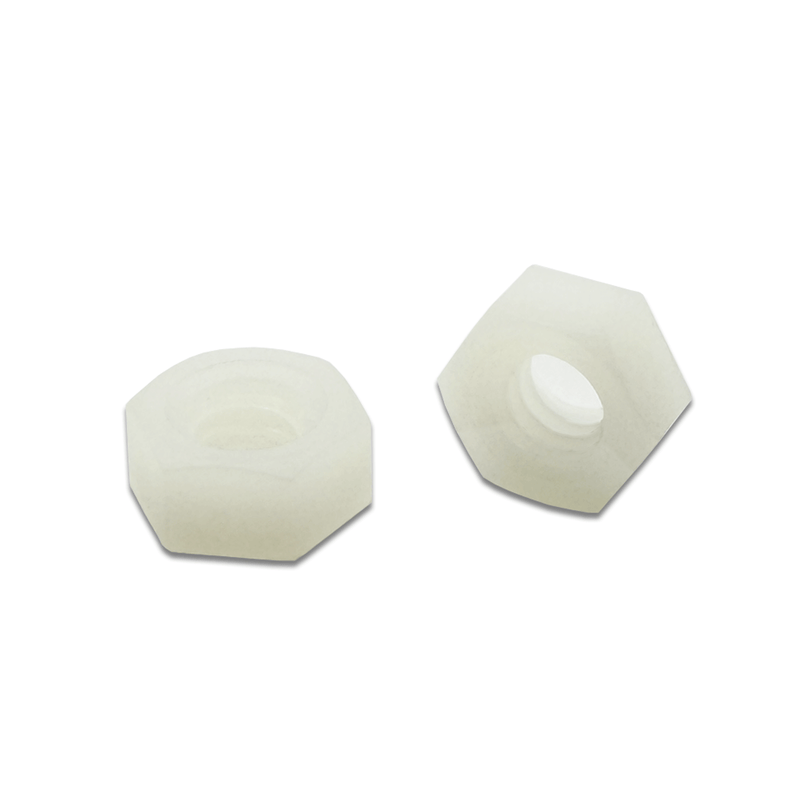 #10-24 USA Made Nylon Hex Nut