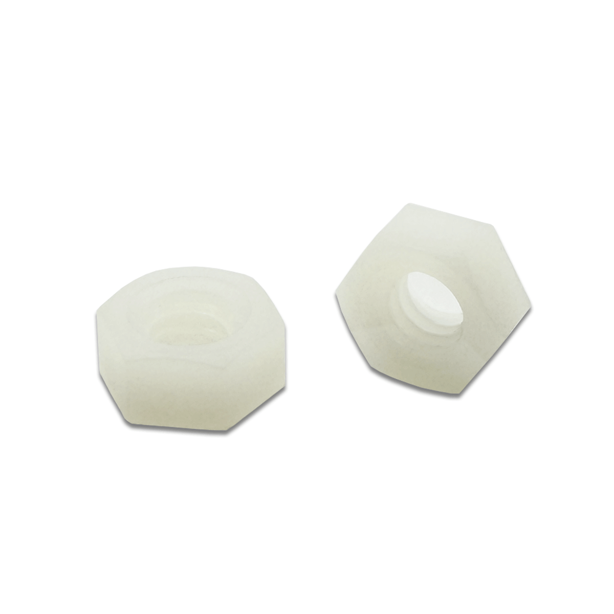 1/4"-20 USA Made Nylon Hex Nut