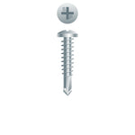 #8 Strong-Point Pan Head 8-18 x 1-1/4, PH, Zinc