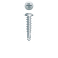 #8 Strong-Point Pan Head 8-18 x 1/2, PH, Zinc
