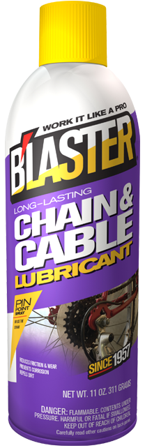 11 oz. Long-Lasting Chain & Cable Lube
