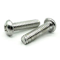 1/4"-20x1" Aluminum Phillips Round Head Machine Screw