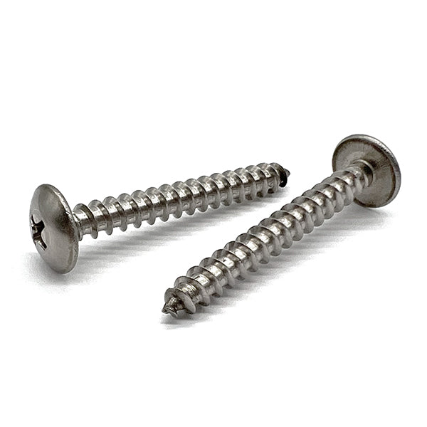 #8-15x3/4" 18-8 Stainless Steel Phillips Truss Head Type A Self Tapping Screws