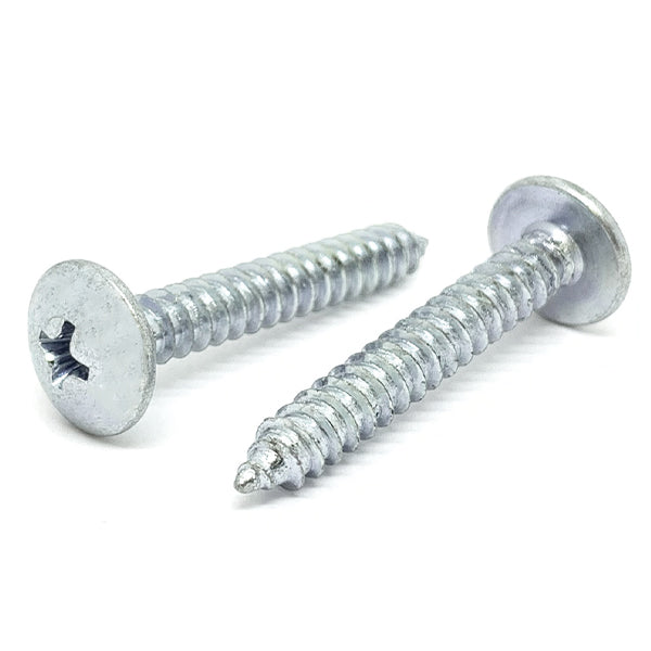 #8x1/2" Phillips Truss Head Type AB Self Tapping Sheet Metal Screws Zinc
