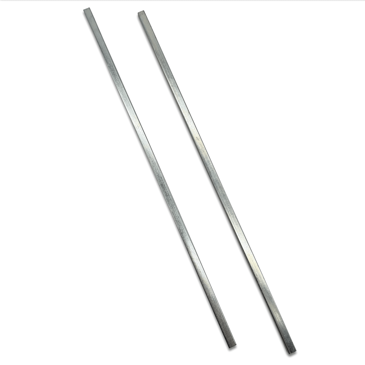 1/8" X 1/8" X 1' Key Stock Zinc Clear