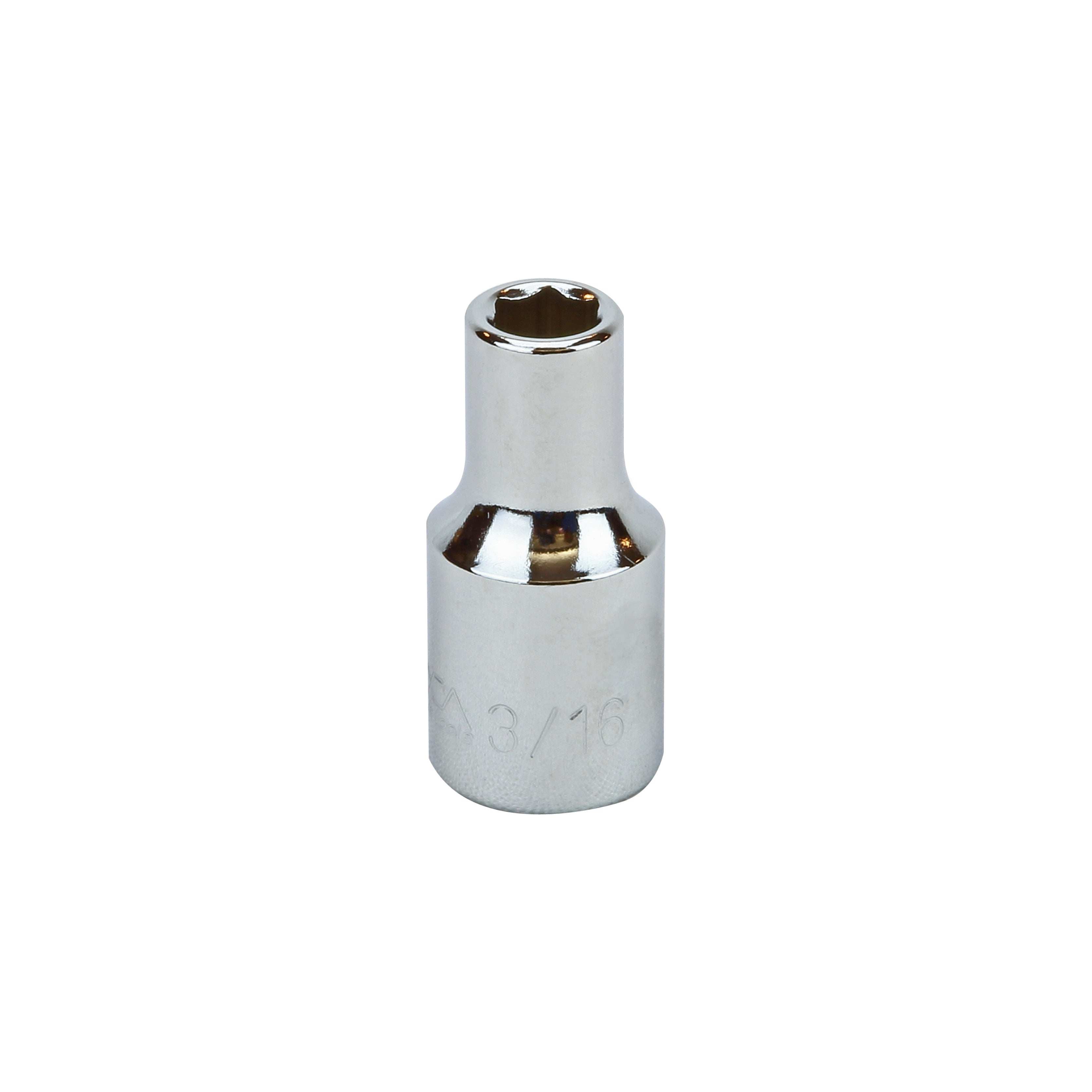 3/16" - 1/4" Drive 6 Point Inch Socket