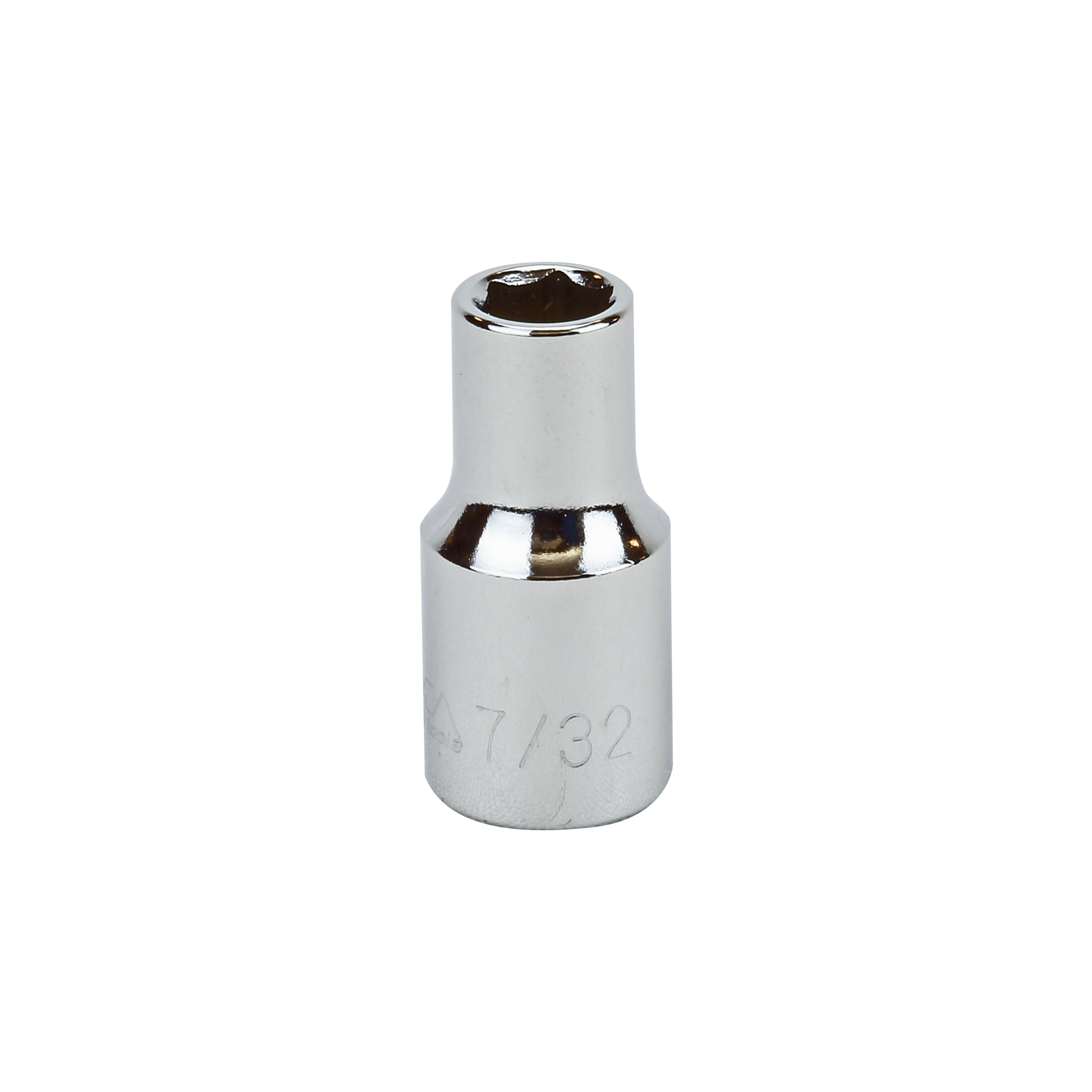 7/32" - 1/4" Drive 6 Point Inch Socket