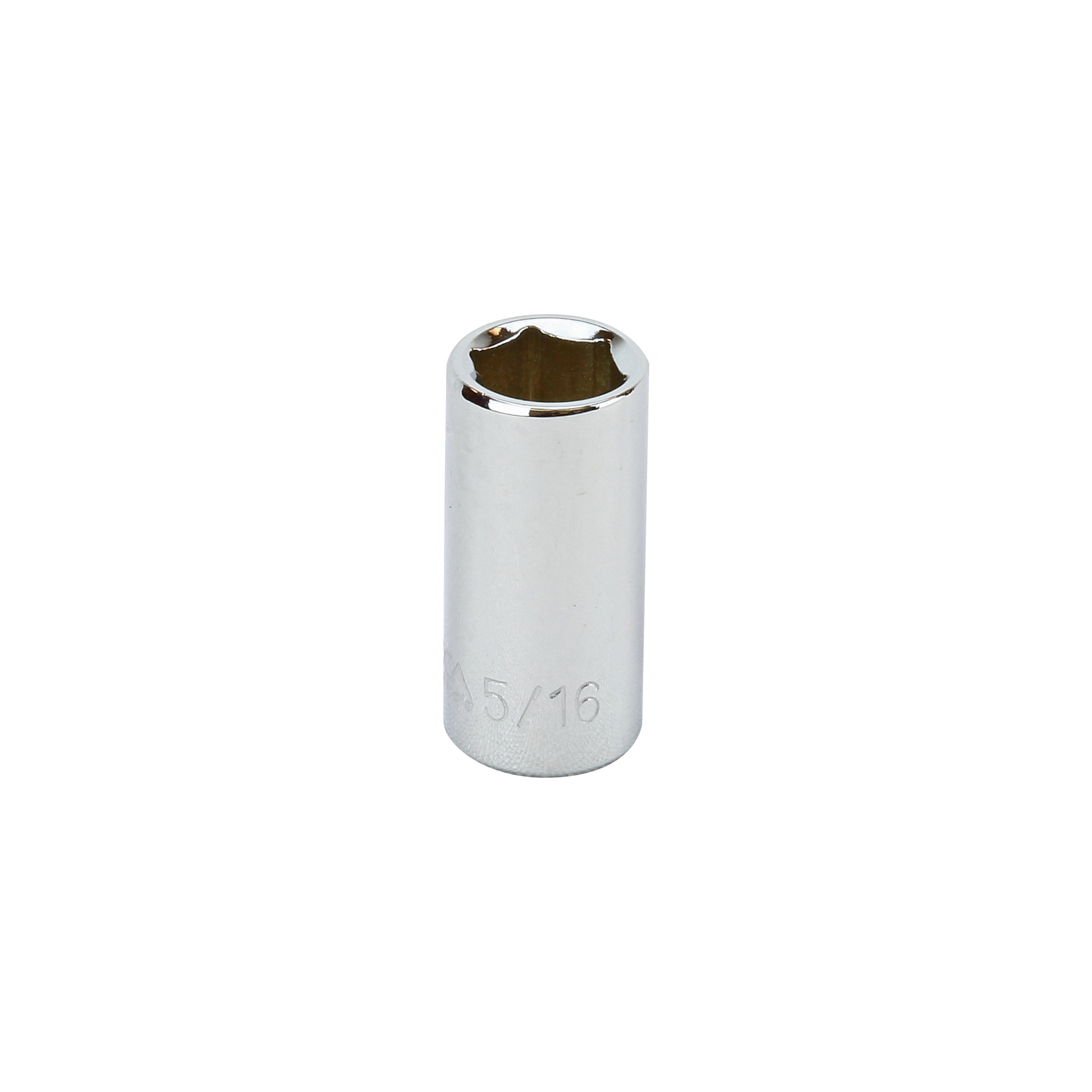 5/16" - 1/4" Drive 6 Point Inch Socket