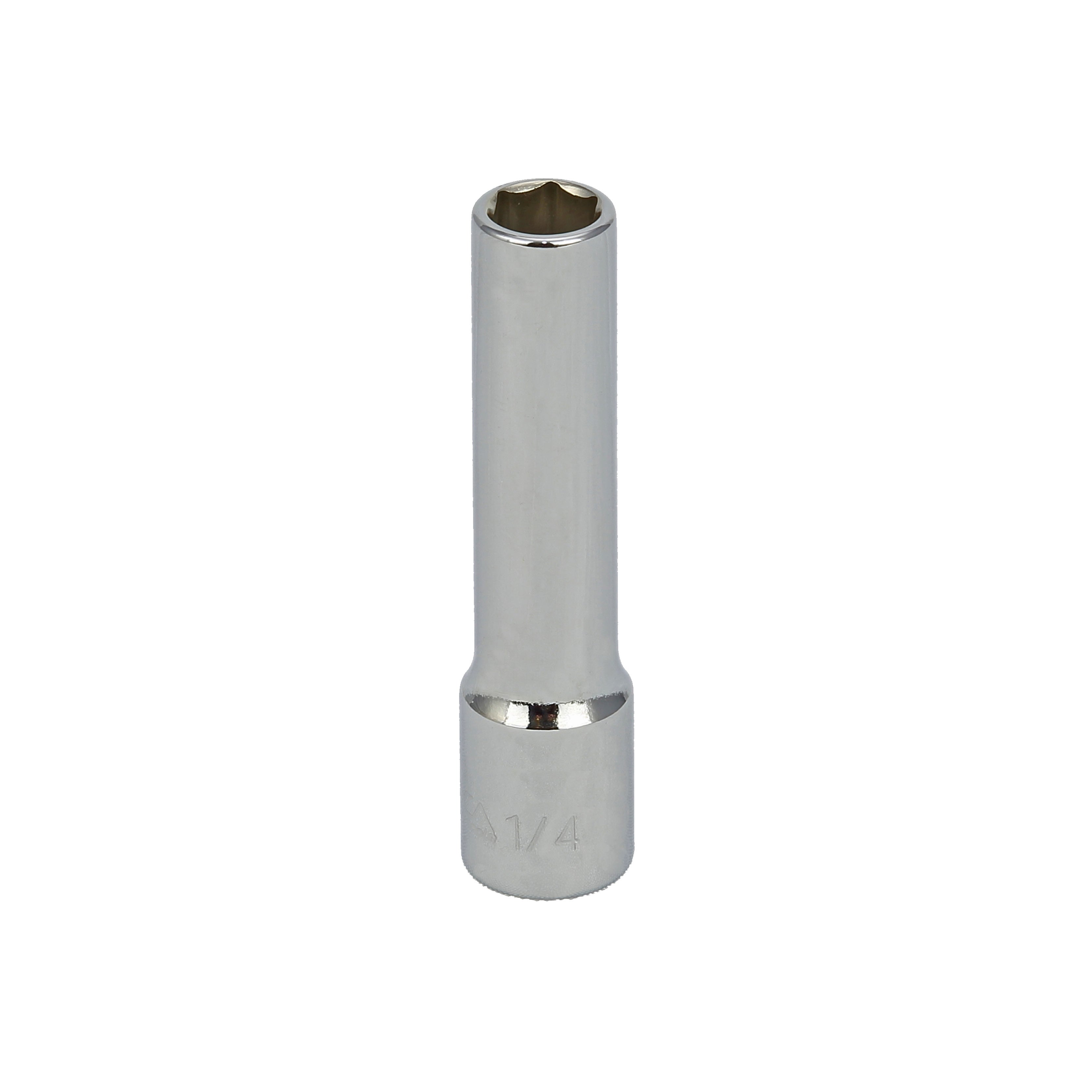 1/4" - 1/4" Drive 6 Point Inch Deep Socket