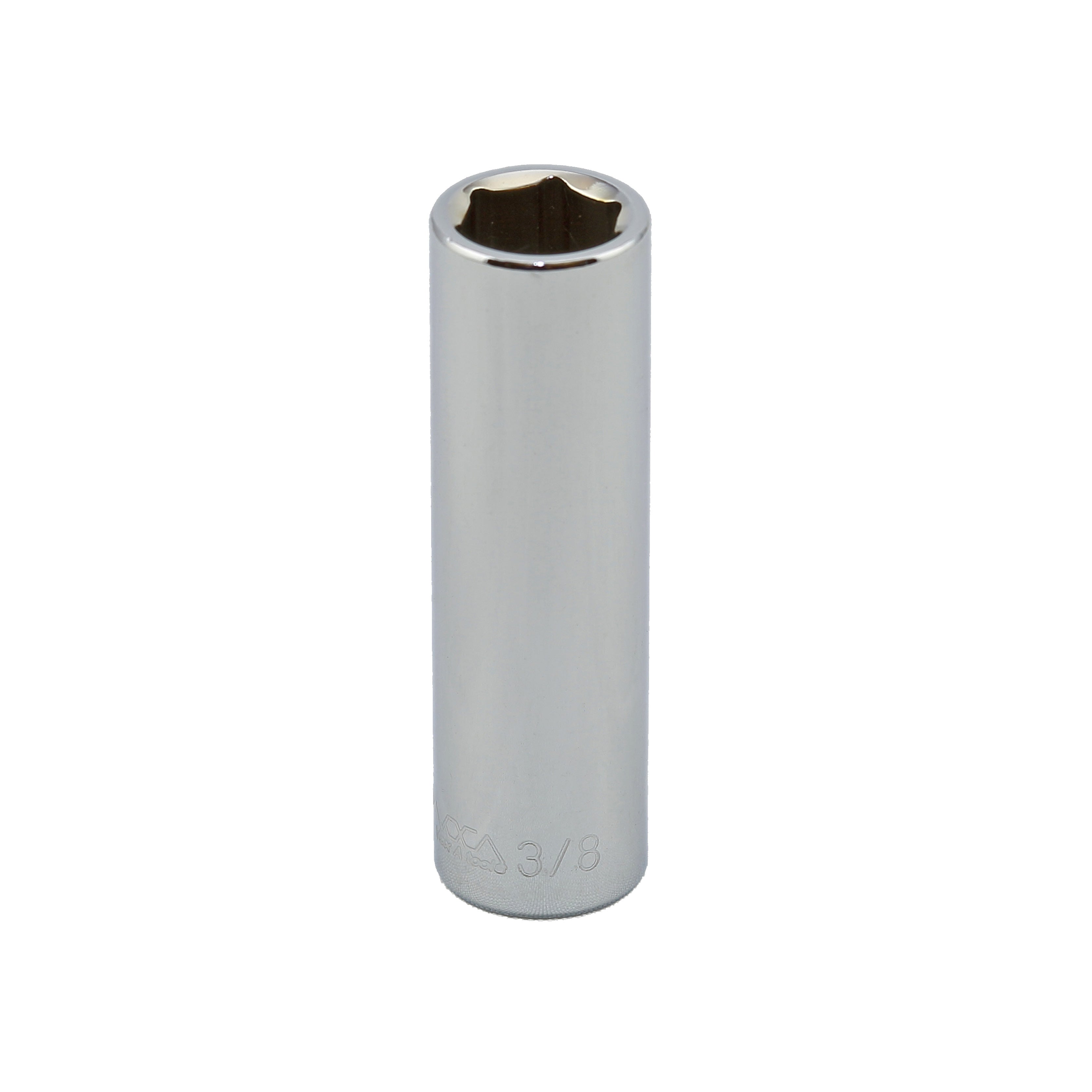 3/8" - 1/4" Drive 6 Point Inch Deep Socket