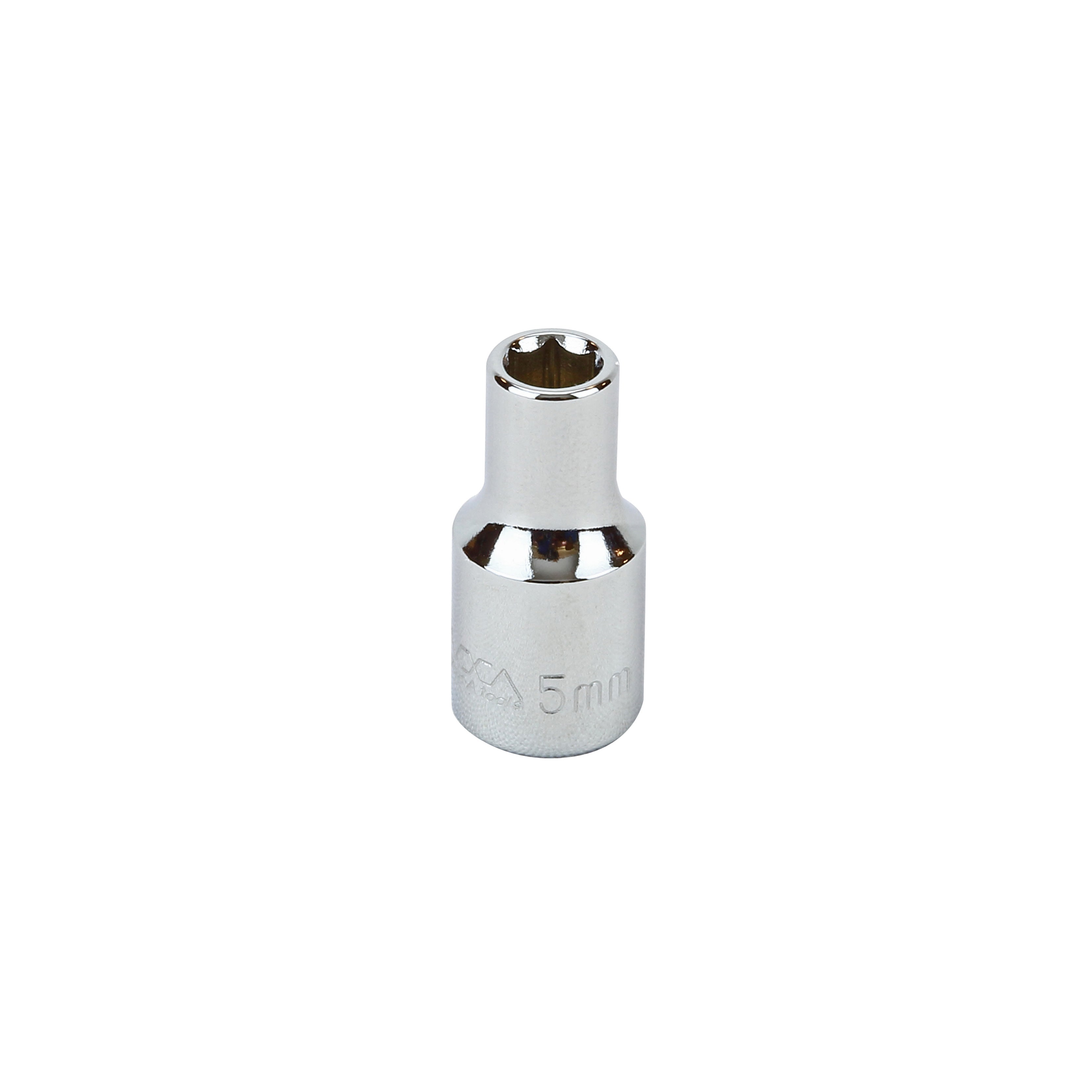 5MM - 1/4" Drive 6 Point Metric Socket