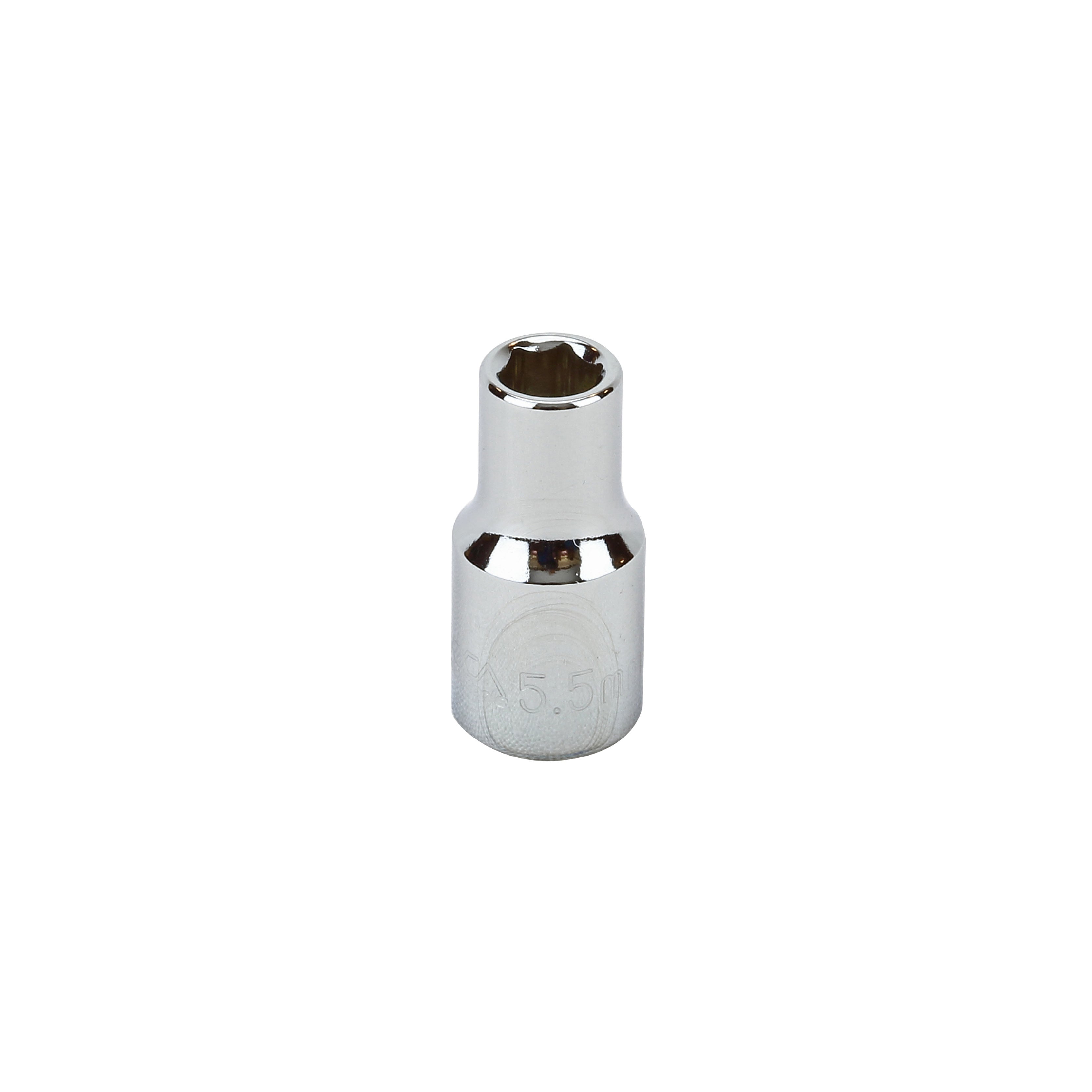 5.5MM - 1/4" Drive 6 Point Metric Socket