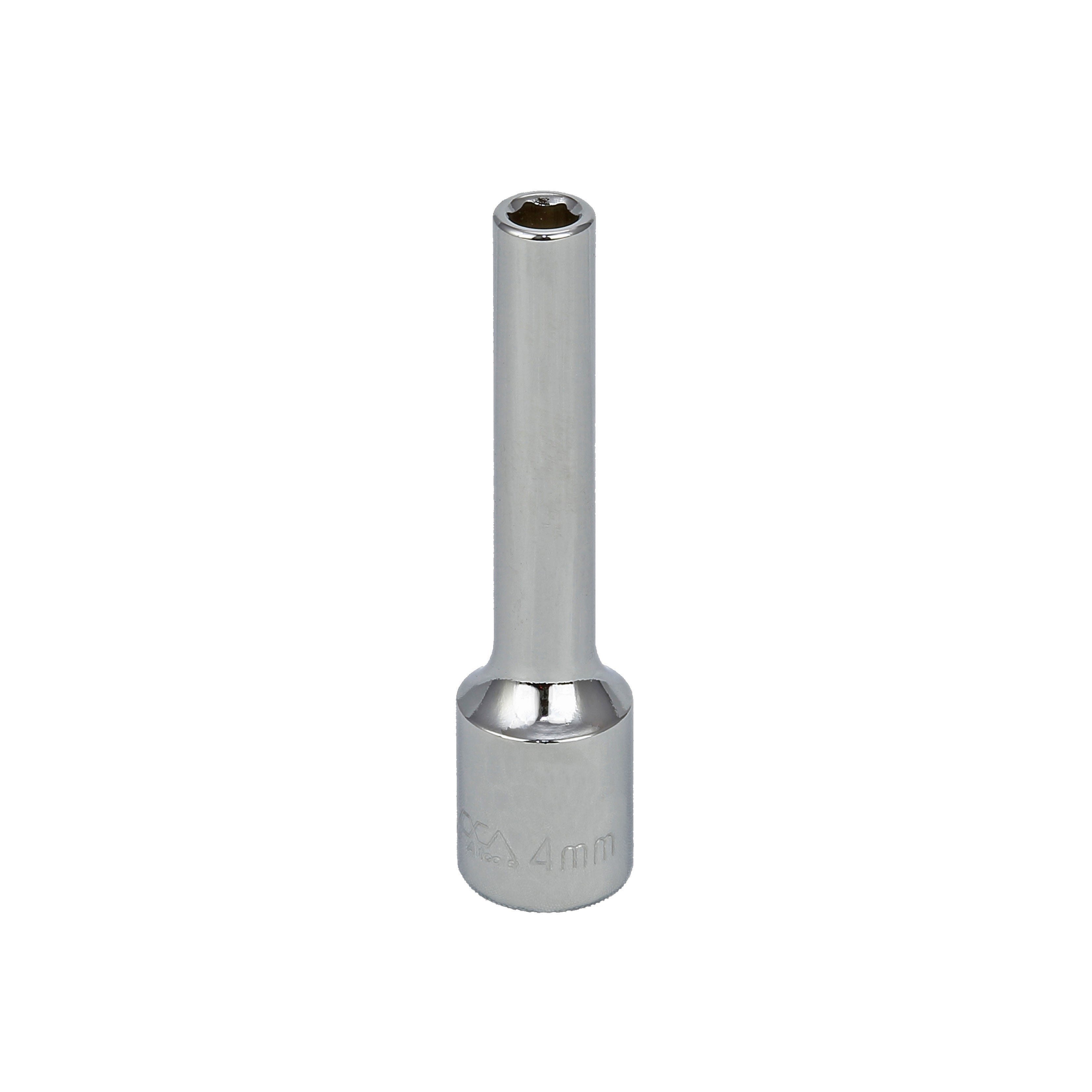 4MM - 1/4" Drive 6 Point Metric Deep Socket