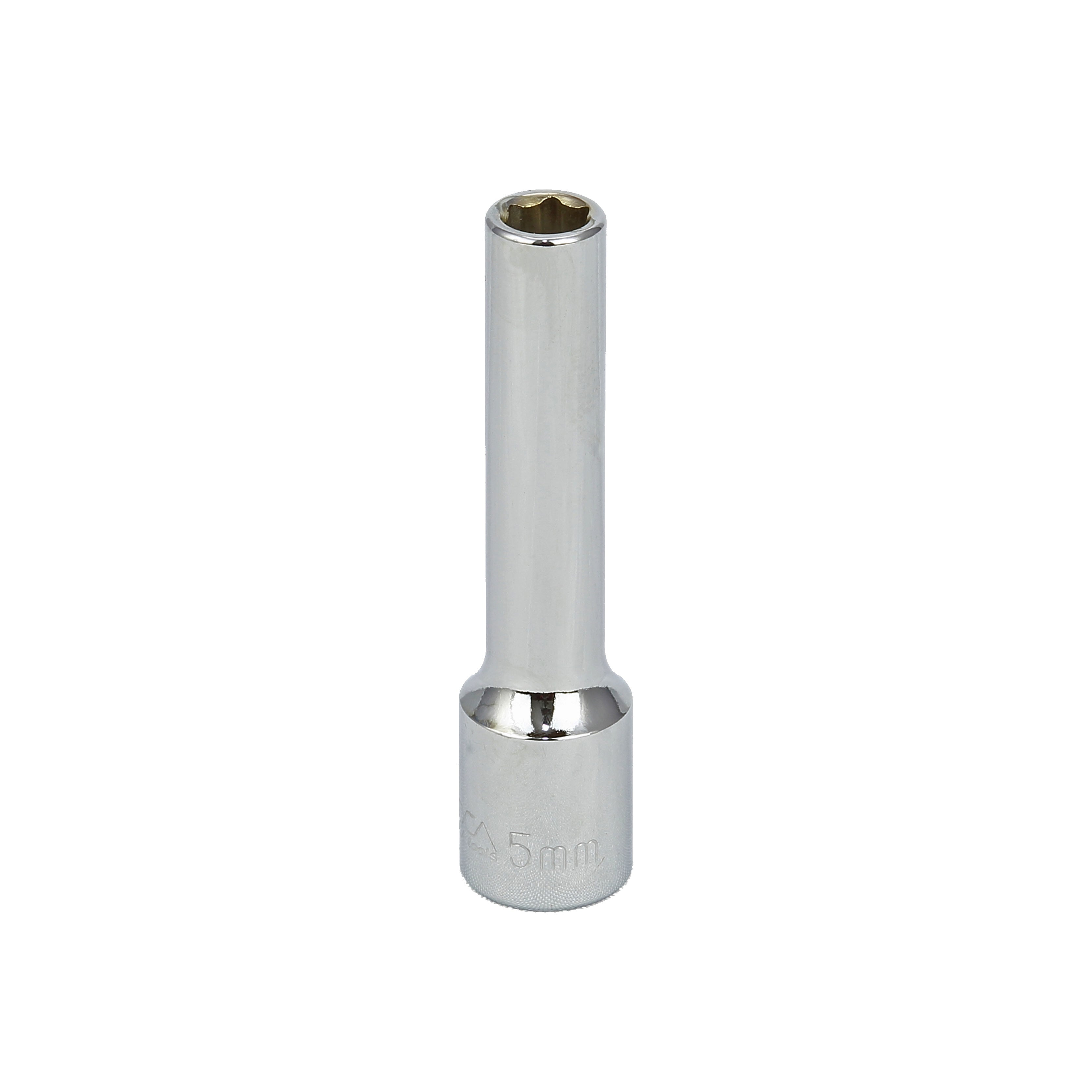 5MM - 1/4" Drive 6 Point Metric Deep Socket