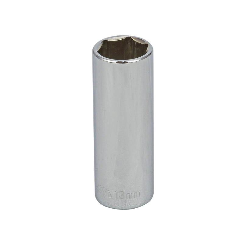 13MM - 1/4" Drive 6 Point Metric Deep Socket