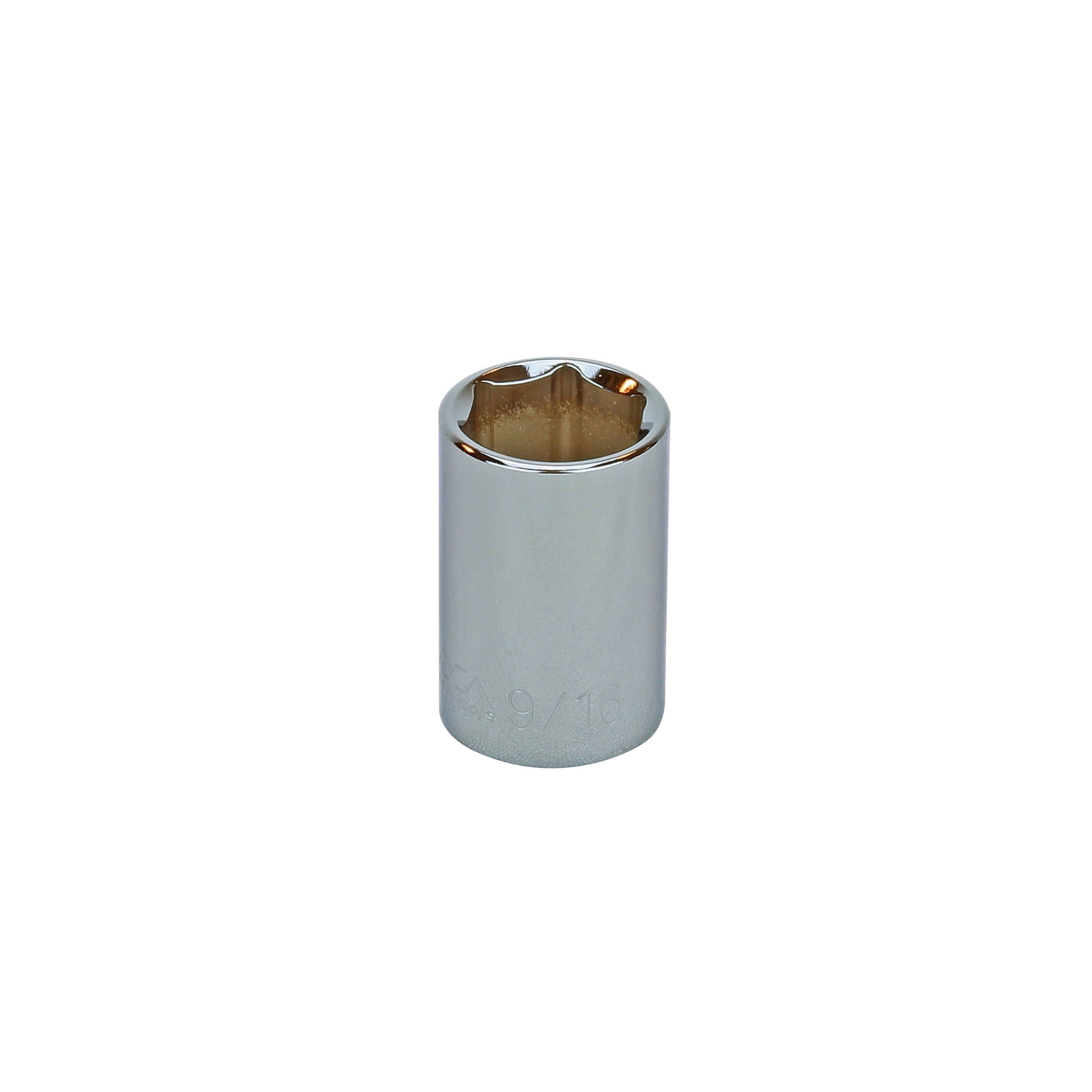 9/16" - 3/8" Drive 6 Point Inch Socket