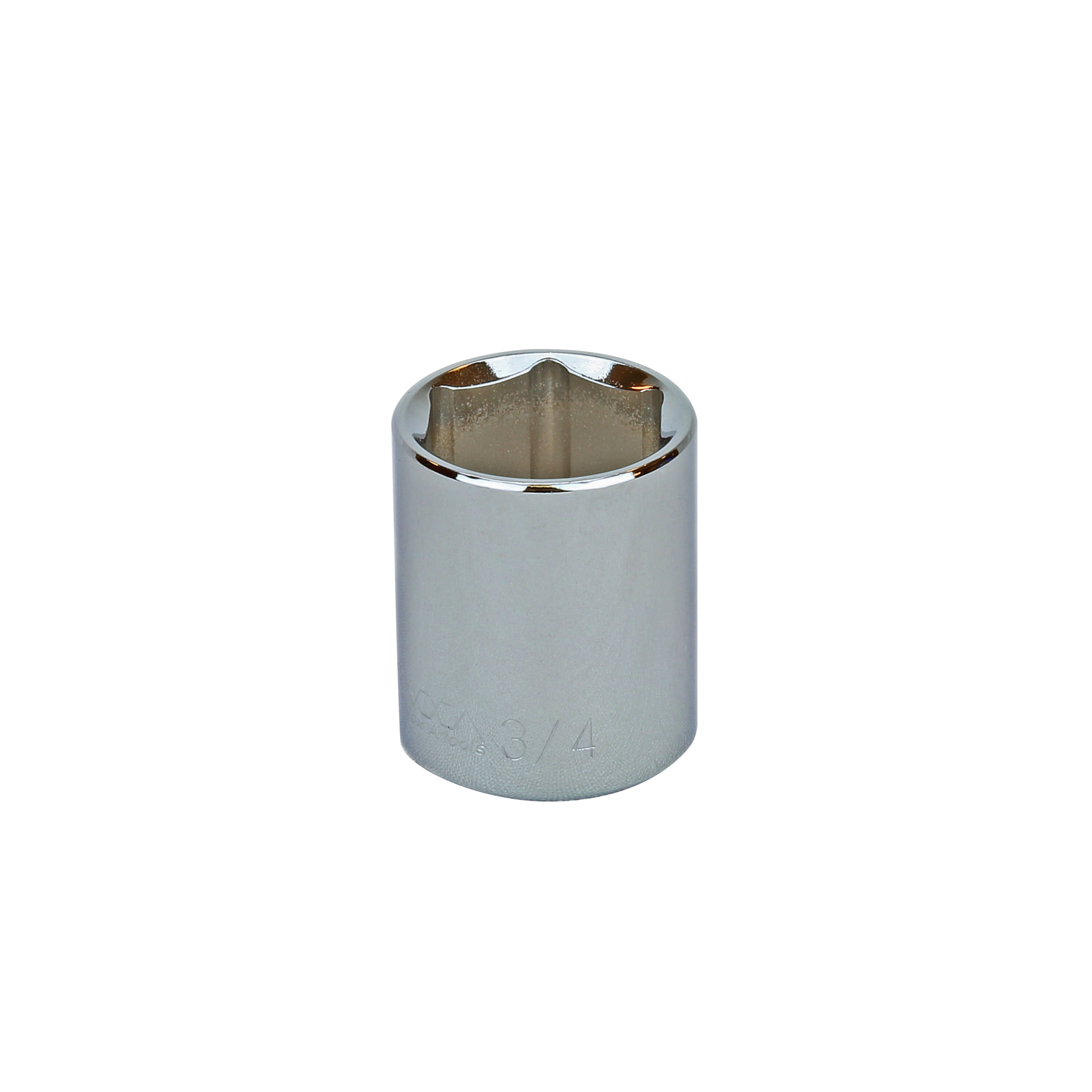 3/4" - 3/8" Drive 6 Point Inch Socket