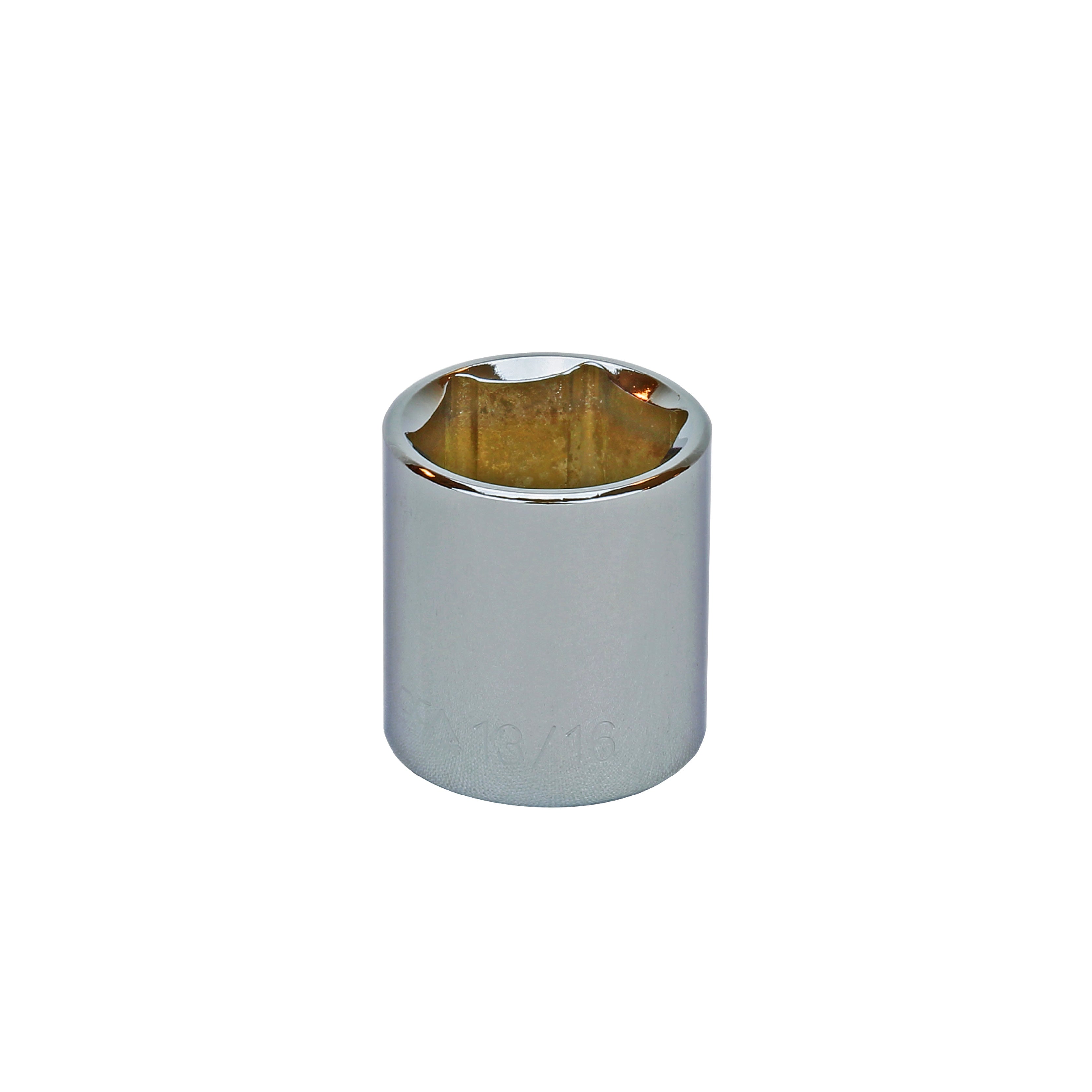 13/16" - 3/8" Drive 6 Point Inch Socket