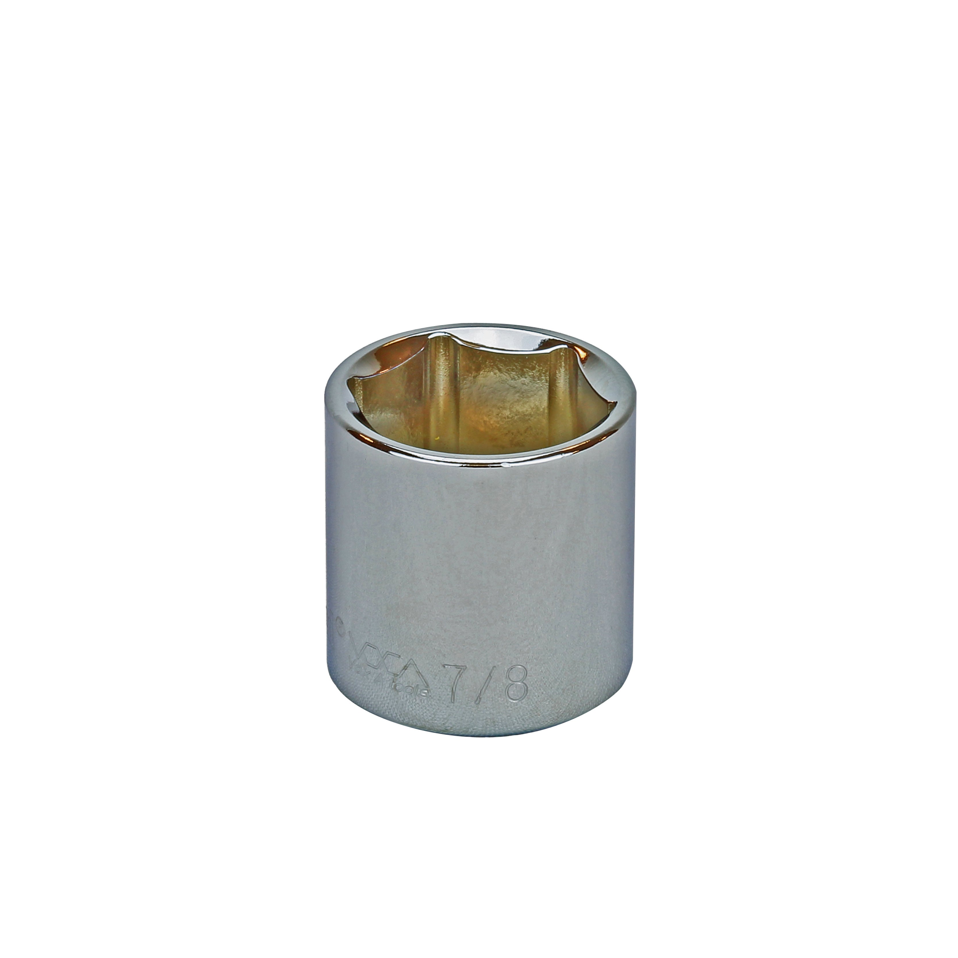 7/8" - 3/8" Drive 6 Point Inch Socket