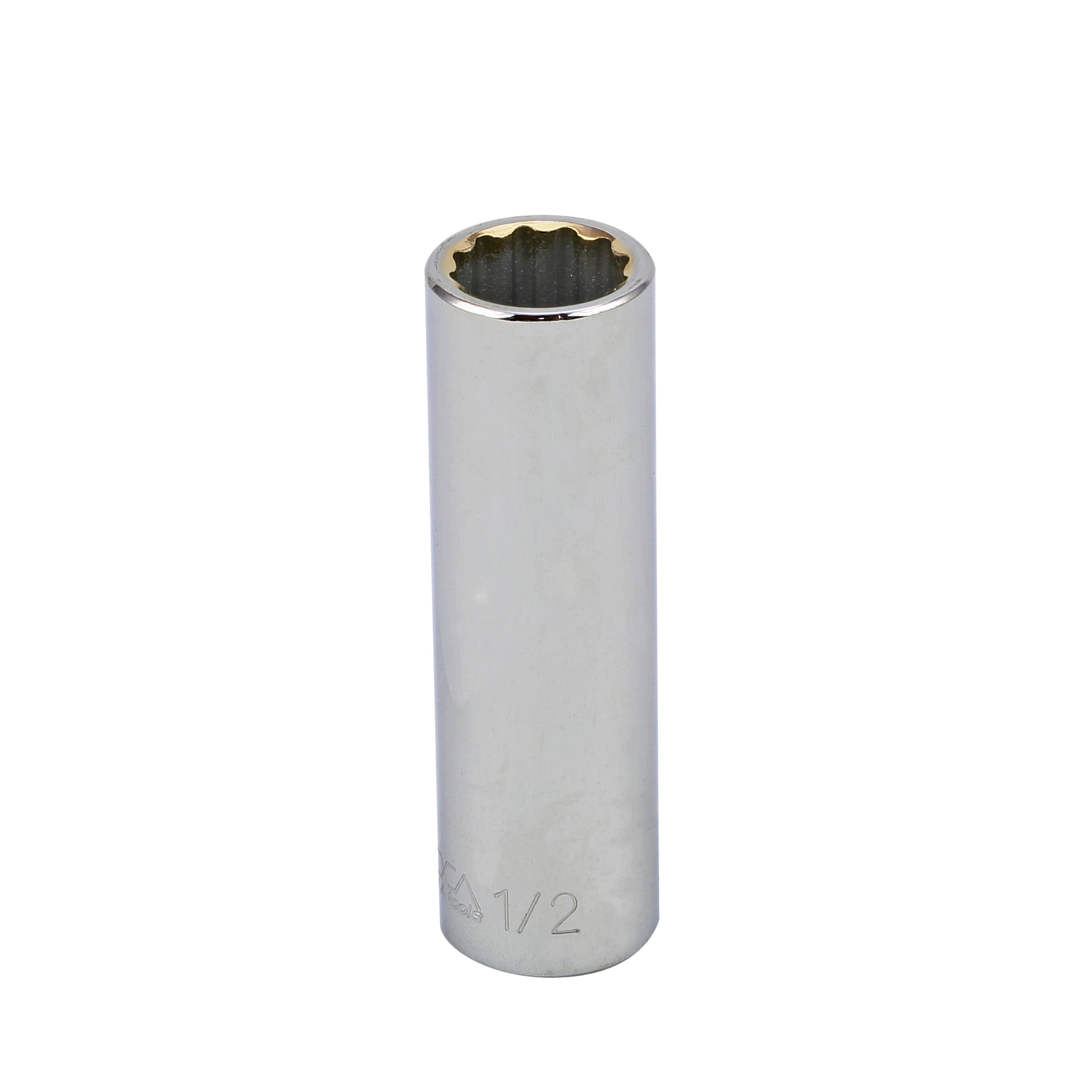 1/2" - 3/8" Drive 12 Point Inch Deep Socket