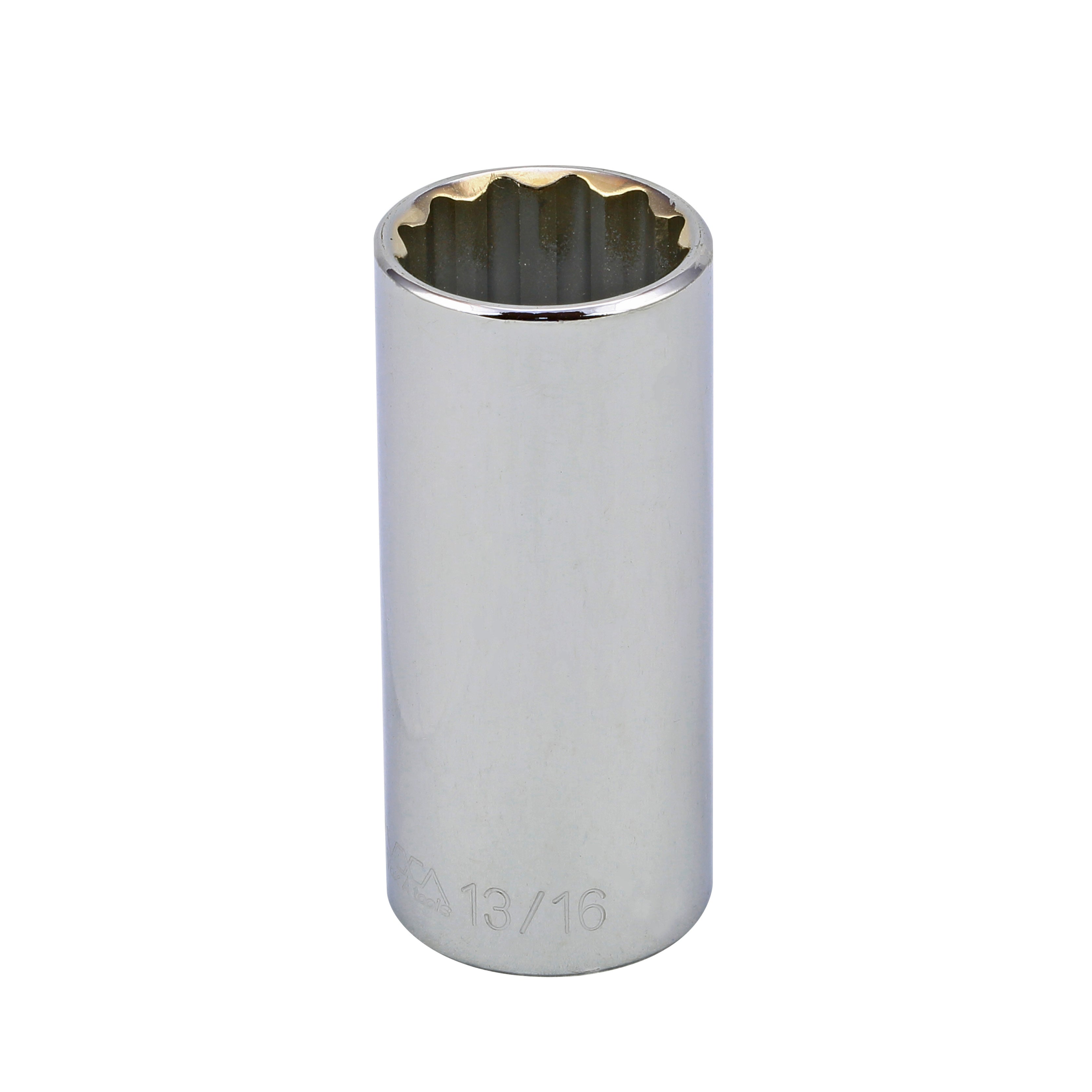 13/16" - 3/8" Drive 12 Point Inch Deep Socket