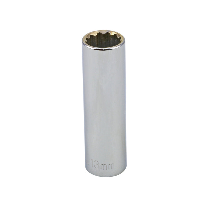 13MM - 3/8" Drive 12 Point Metric Deep Socket