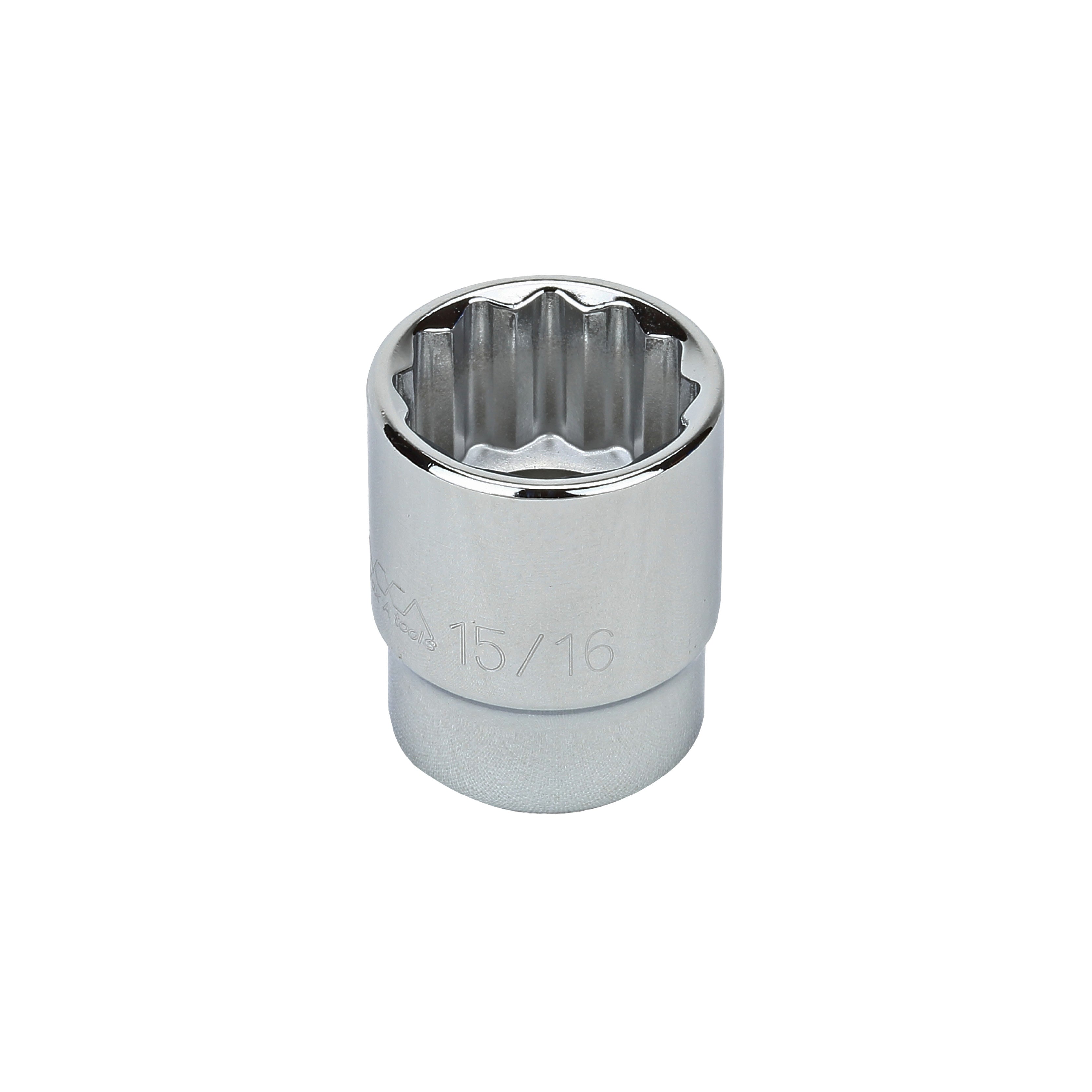 15/16" - 1/2" Drive 12 Point Inch Socket