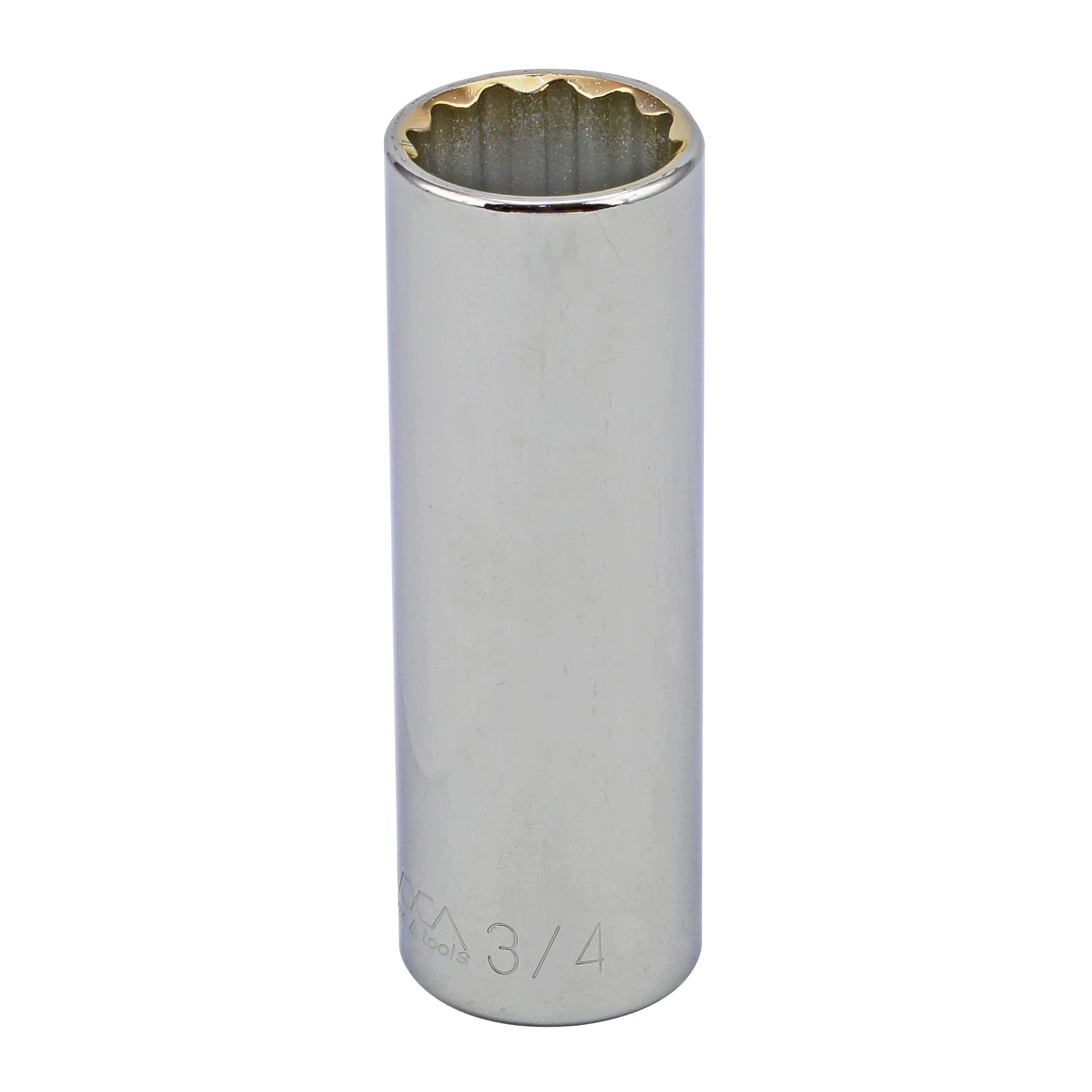 3/4" - 1/2" Drive 12 Point Inch Deep Socket