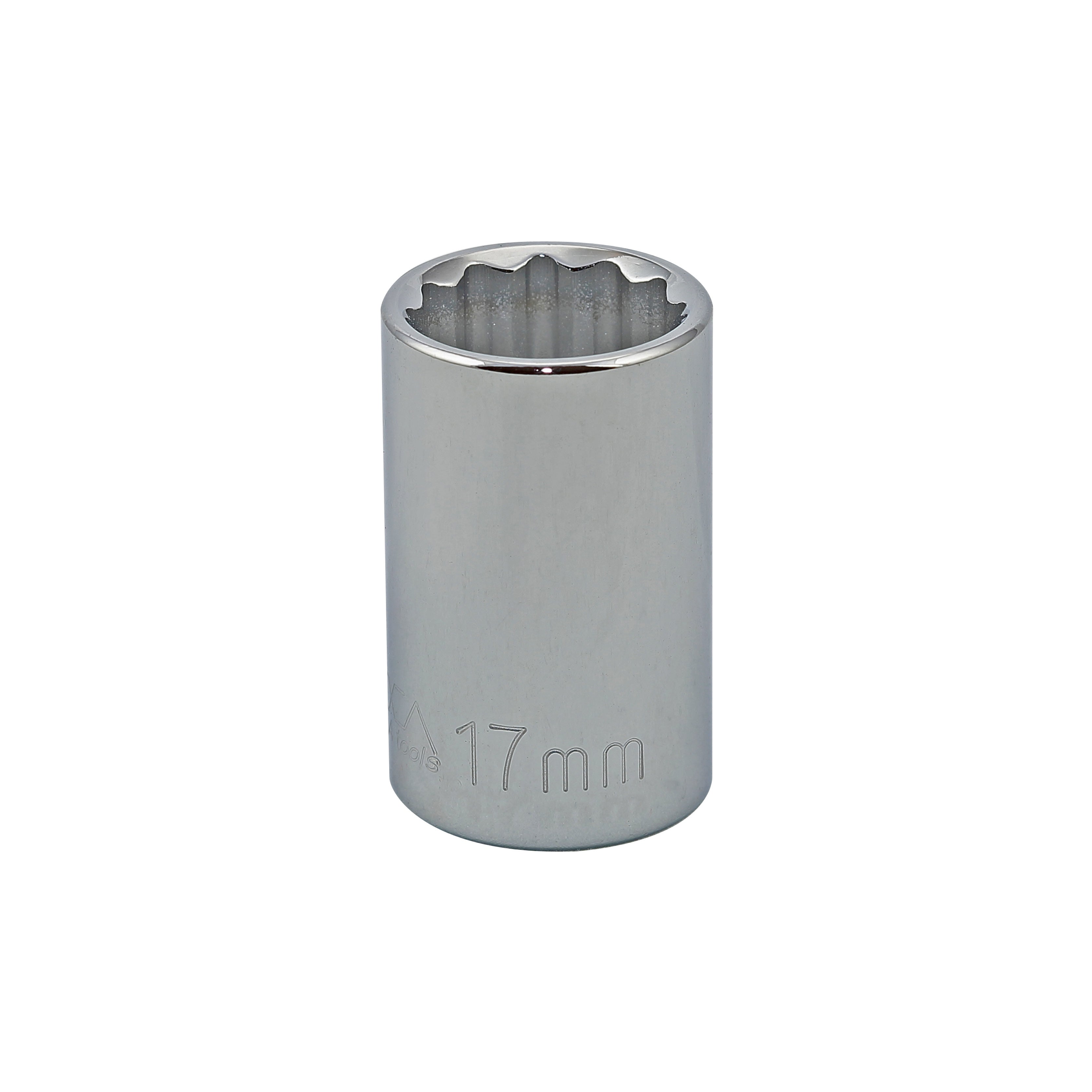 17MM - 1/2" Drive 12 Point Metric Socket