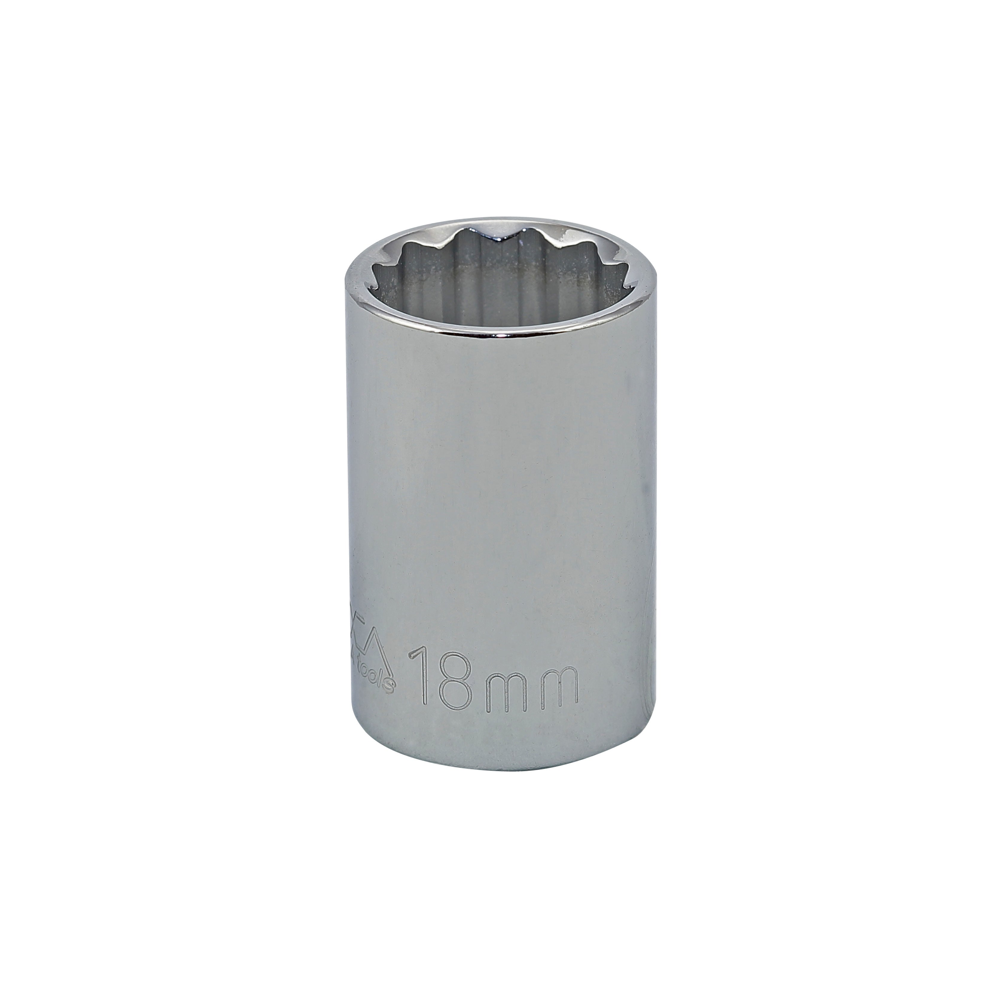 18MM - 1/2" Drive 12 Point Metric Socket
