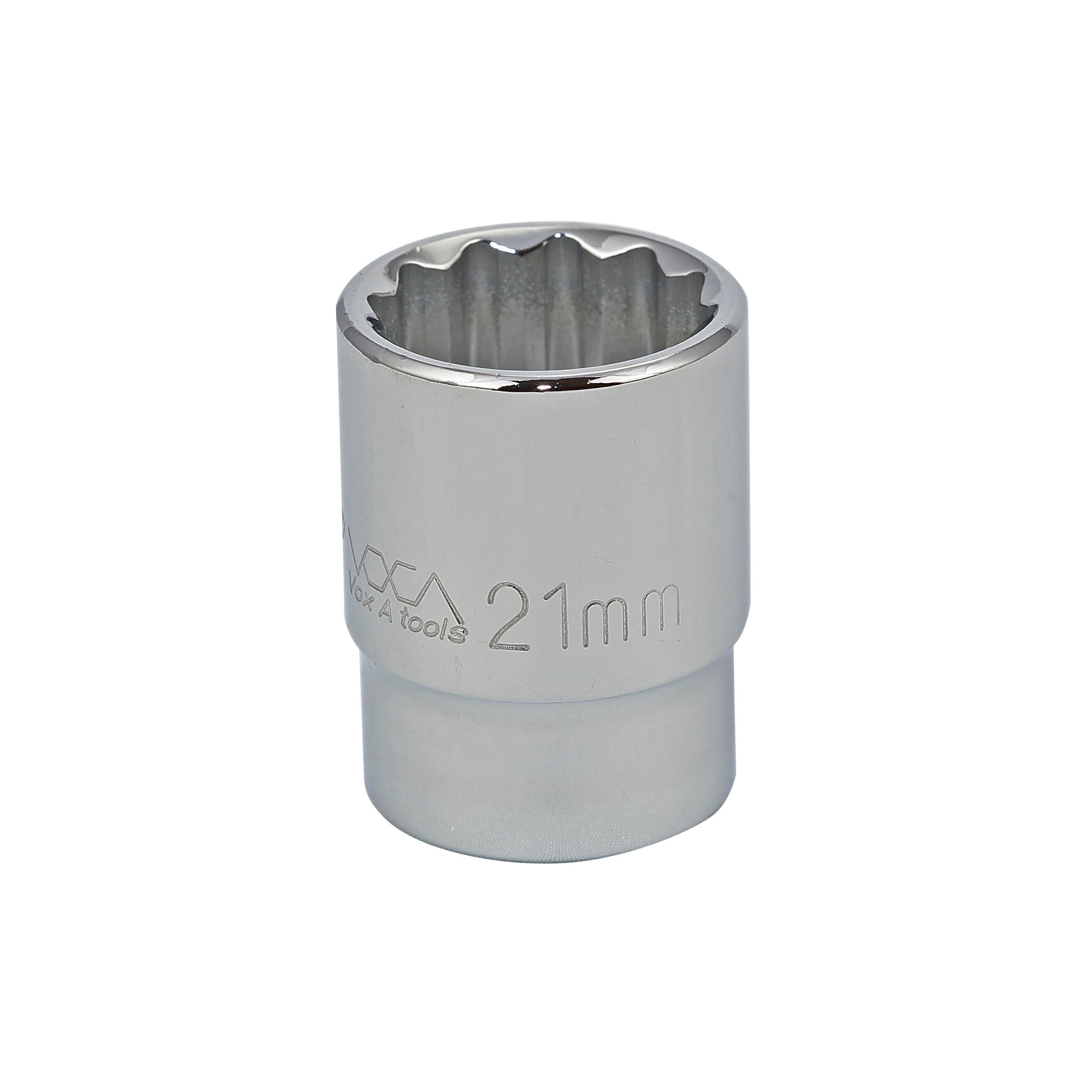 21MM - 1/2" Drive 12 Point Metric Socket