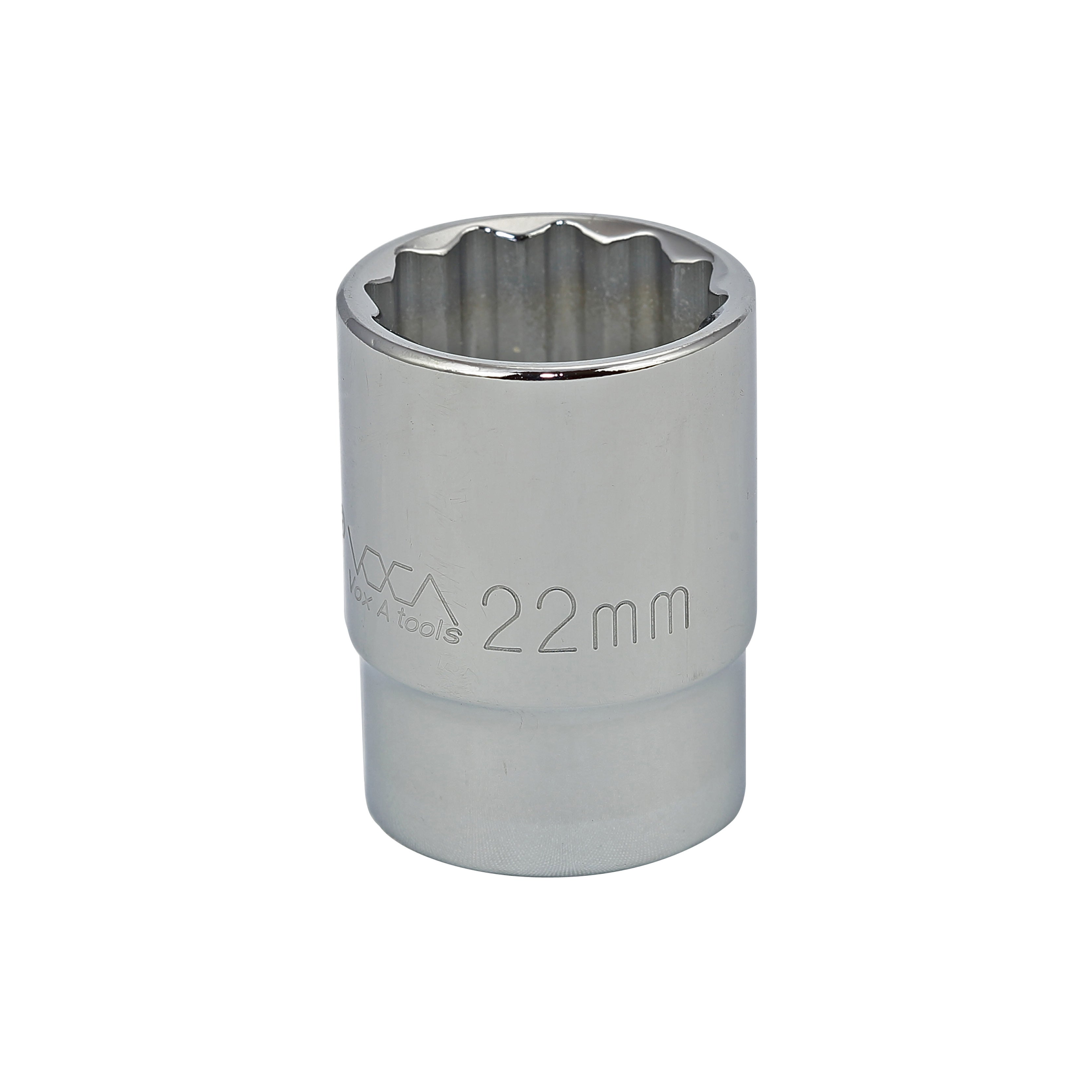 22MM - 1/2" Drive 12 Point Metric Socket