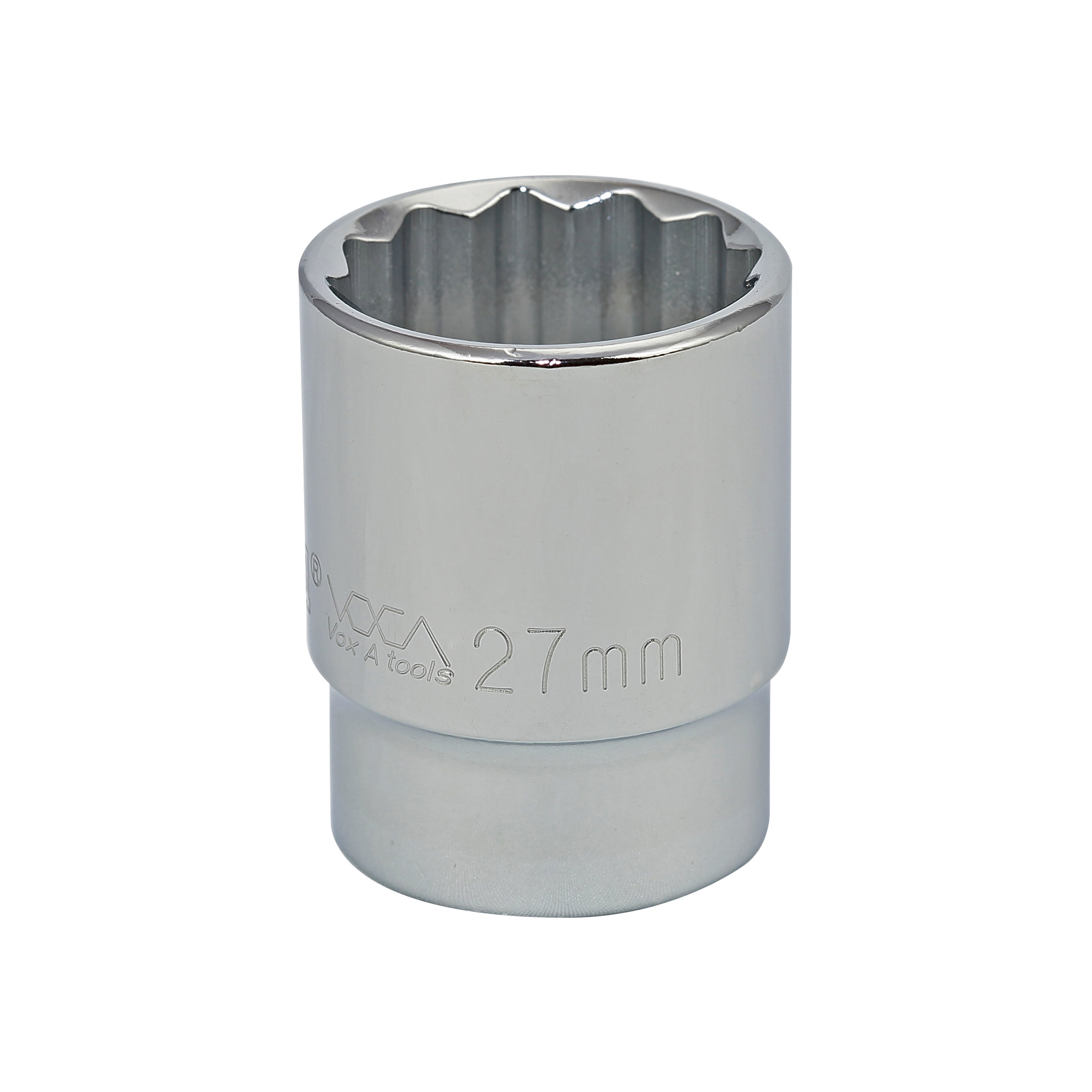 27MM - 1/2" Drive 12 Point Metric Socket